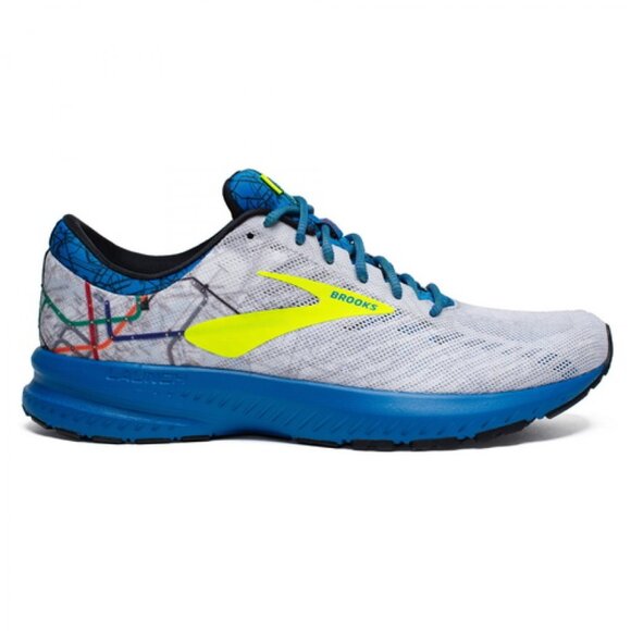 BROOKS Women's Launch 6 Blue Marathon Running Shoes Size 8B - Picture 1 of 9